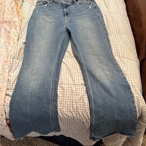 Old Navy Light Blue Flare Jeans